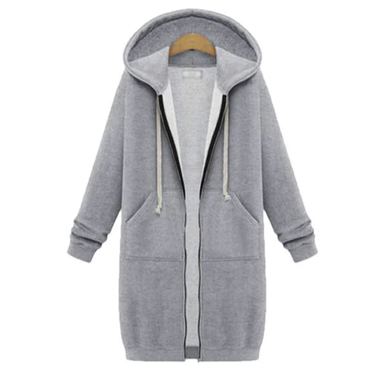 Felpe con cappuccio pesanti da donna per autunno-inverno