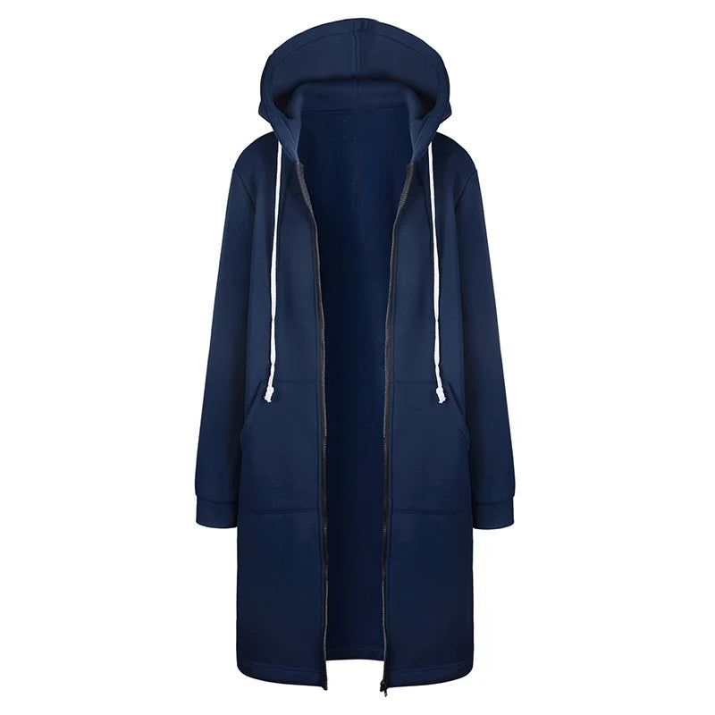 Felpe con cappuccio pesanti da donna per autunno-inverno