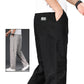 Pantaloni casual da uomo, taglia grande, vestibilità ampia