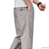 Pantaloni casual da uomo, taglia grande, vestibilità ampia