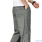 Pantaloni casual da uomo, taglia grande, vestibilità ampia